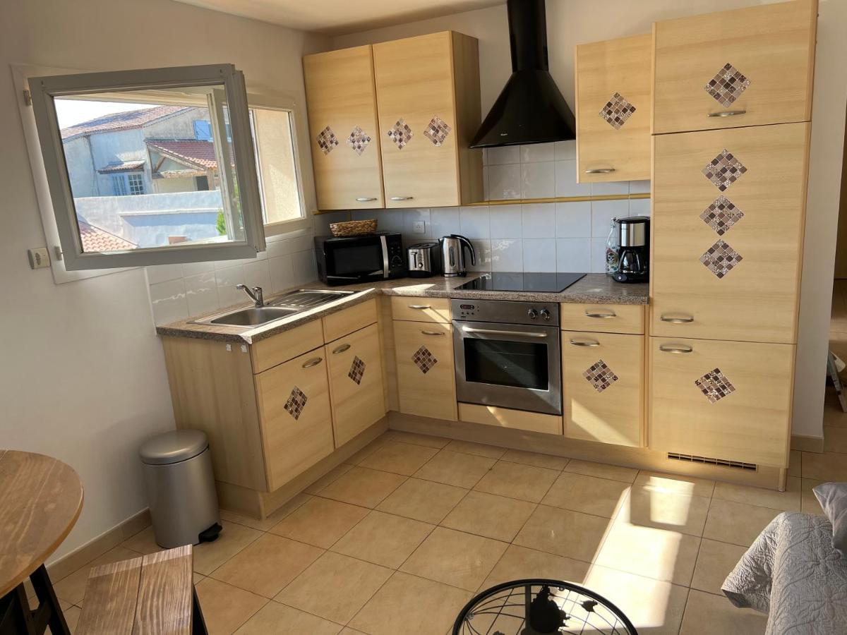 Plein Sud, Bel Appartement 20 Metres De La Plage La Capte Hyères Buitenkant foto
